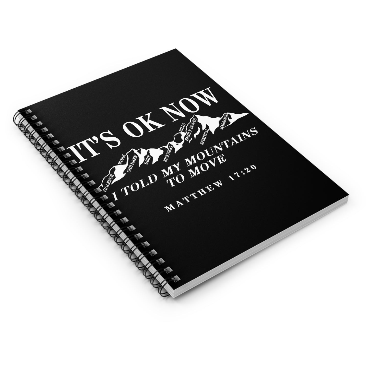 IT'S OK NOW | Spiral Notebook