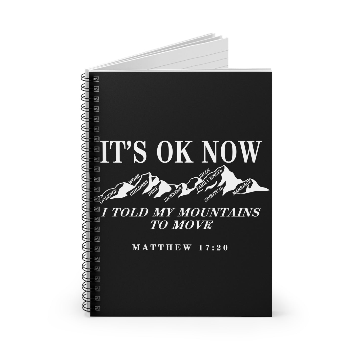 IT'S OK NOW | Spiral Notebook